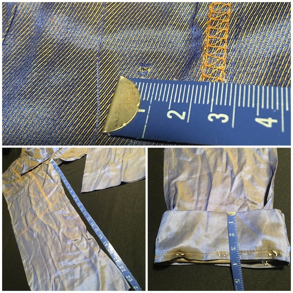 Purple Orange Straight Leg Reflective Dance Pants - Picture 10 of 12